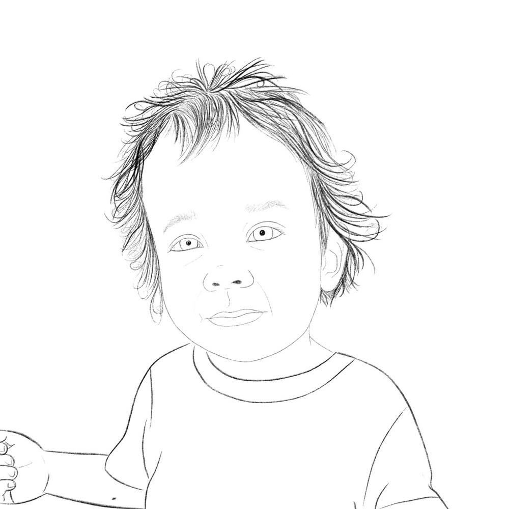 Custom Line Drawing - Picture 2 of 2